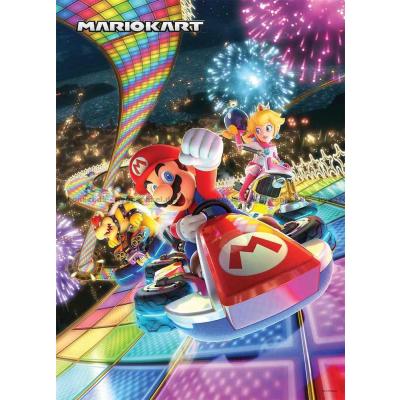 Billede af Mario Kart: Rainbow Road, 1000 brikker