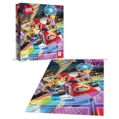 Billede af Mario Kart: Rainbow Road, 1000 brikker