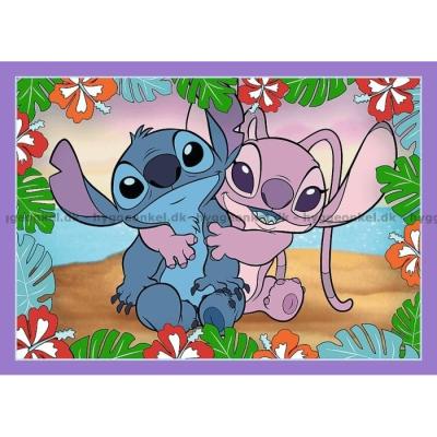 Billede af Disney: Stitch, 4 i 1, 35 brikker