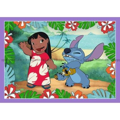 Billede af Disney: Stitch, 4 i 1, 35 brikker