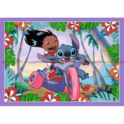 Billede af Disney: Stitch, 4 i 1, 35 brikker