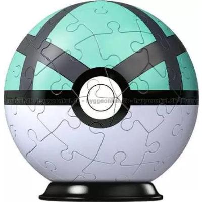 Billede af 3D: Pokemon Pokeballs - Netball, 54 brikker