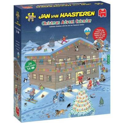 Jan van Haasteren: Julekalender - 2025, 24x54 brikker