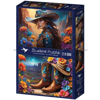 Cowgirlens verden, 2x500 brikker