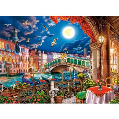 Billede af Aftenstemning i hjertet af Venedig, 2000 brikker