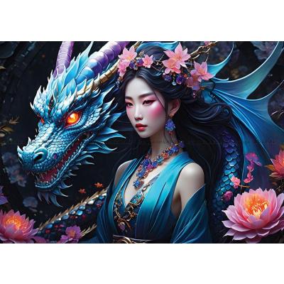 Billede af Japansk skønhed og fantasi, 2x500 brikker