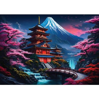 Billede af Japansk skønhed og fantasi, 2x500 brikker