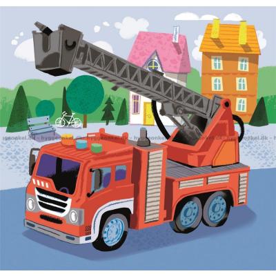 Billede af Politik, ambulance og brandbil, 3x48 brikker