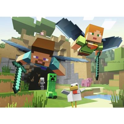 Billede af Minecraft, 200 brikker