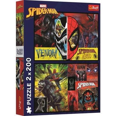 Marvel: Spider-Man og Venom, 2x200 brikker