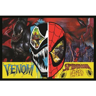 Billede af Marvel: Spider-Man og Venom, 2x200 brikker