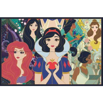 Billede af Disney prinsesser, 2x200 brikker