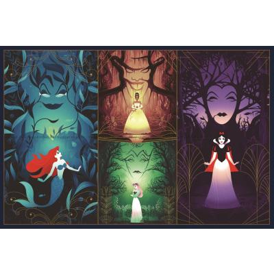 Billede af Disney prinsesser, 2x200 brikker