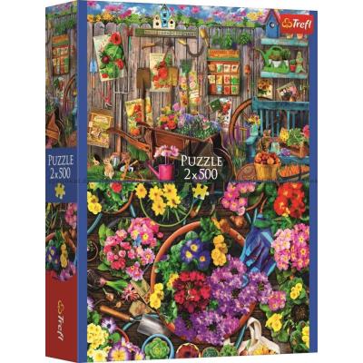 Taylor: Haveglæde i fuldt flor, 2x500 brikker