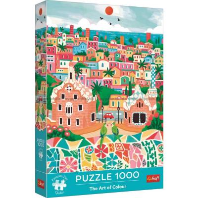 Farverige steder: Barcelona - Spanien, 1000 brikker
