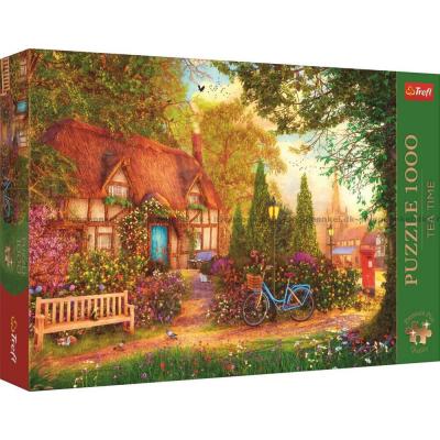 Davison: Hyggeligt hus i den blomstrende have, 1000 brikker