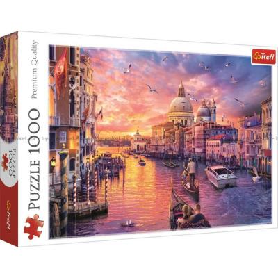 Solnedgang over Venedig, 1000 brikker