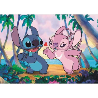 Billede af Disney: Stitch & Angel, 1000 brikker