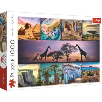 Stemningsbilleder fra Afrika, 1000 brikker