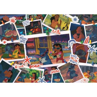 Billede af Disney: Stitch - Collage, 1000 brikker