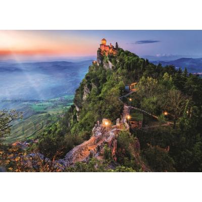 Billede af San Marino: Guaita-tårnet, 1000 brikker