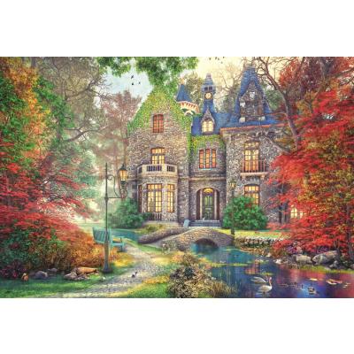 Billede af Davison: Efterårsmagi ved herregården, 1500 brikker