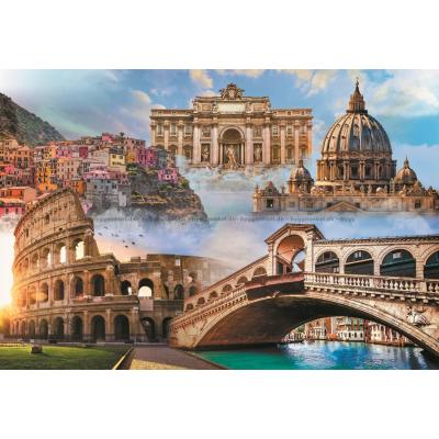 Billede af Italien: Populære turistmål, 1500 brikker