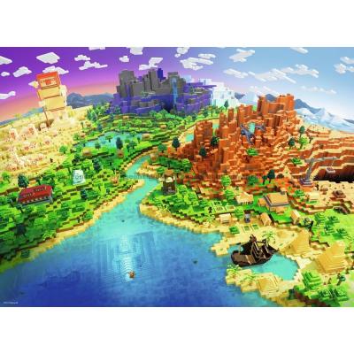 Billede af Minecrafts verden, 500 brikker