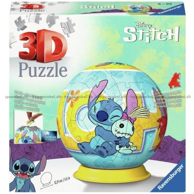 3D: Disney - Stitch, 72 brikker