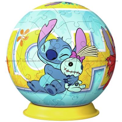 Billede af 3D: Disney - Stitch og Scrump, 72 brikker
