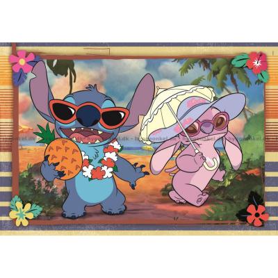 Billede af Disney: Stitch, 2x60 brikker
