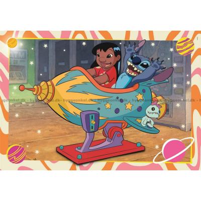 Billede af Disney: Stitch, 2x60 brikker