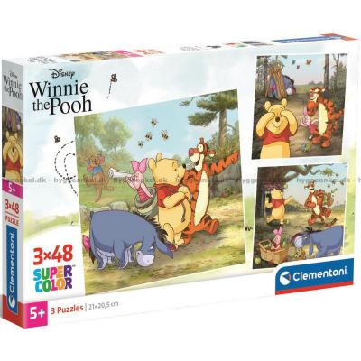 Disney: Peter Plys, 3x48 brikker