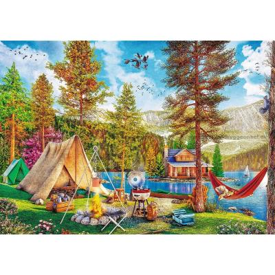 Billede af Naturglæde og sommeridyl, 2x500 brikker