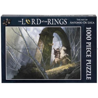 Ringenes Herre: Gandalf and the Barrod Owl, 1000 brikker
