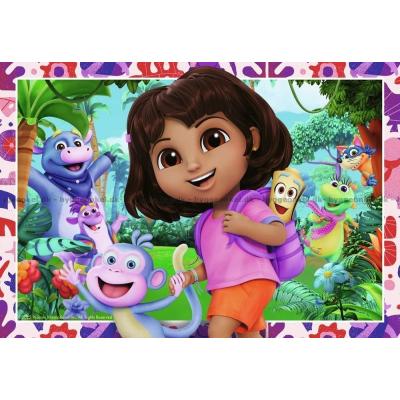 Billede af Dora Udforskeren, 2x24 brikker
