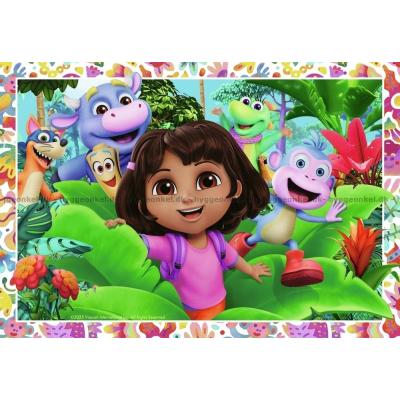 Billede af Dora Udforskeren, 2x24 brikker