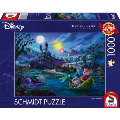 Disney: Kinkade: Bernard og Bianca, 1000 brikker