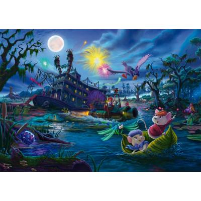 Billede af Disney: Kinkade - Bernard og Bianca, 1000 brikker
