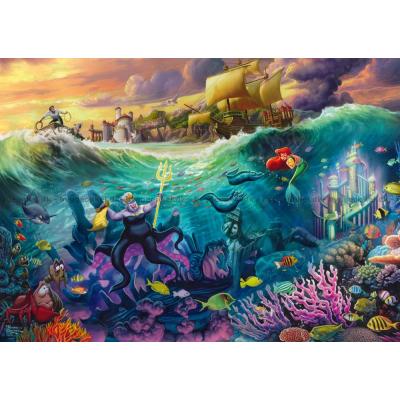 Billede af Disney: Kinkade - Den lille Havfrue - Ursula, 1000 brikker