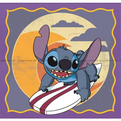 Billede af Disney: Stitch - Gode venner, 3x48 brikker