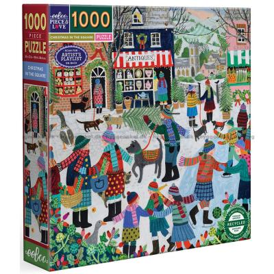 Julestemning i landsbyen, 1000 brikker