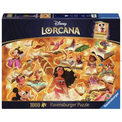 Disney Lorcana: Glimmers of the Realm - Amber, 1000 brikker