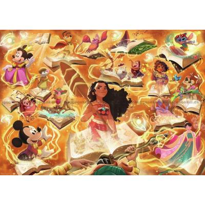 Billede af Disney Lorcana: Glimmers of the Realm - Amber, 1000 brikker