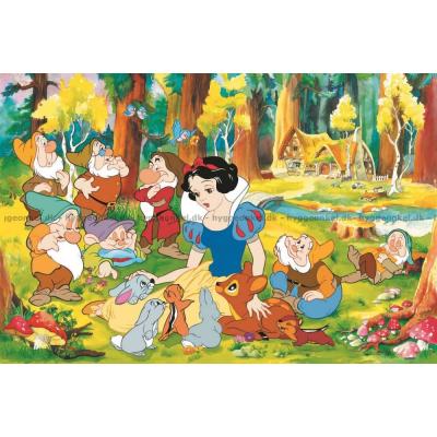 Billede af Disney: Snehvide og de 7 dværge, 600 brikker