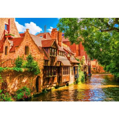 Billede af Belgien: Brugge, 1500 brikker