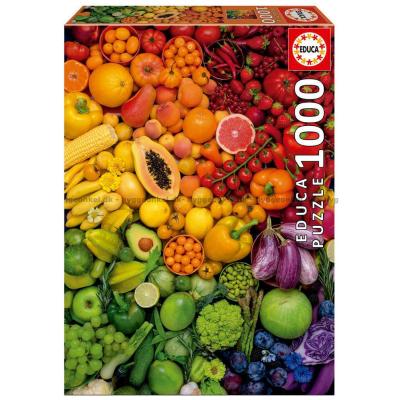 En bid af regnbuen, 1000 brikker