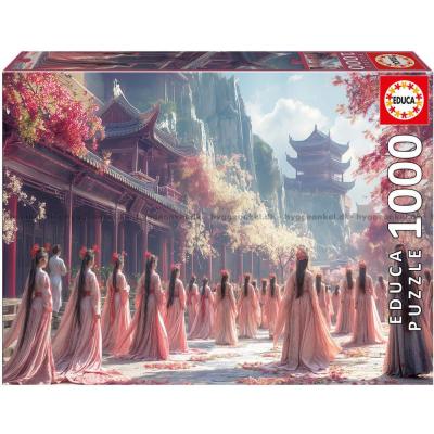 Farella: Geishaer under kirsebærtræerne, 1000 brikker