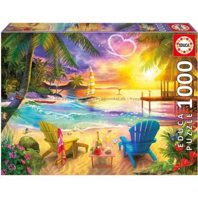 Taylor: Palmesus og paradisstemning, 1000 brikker