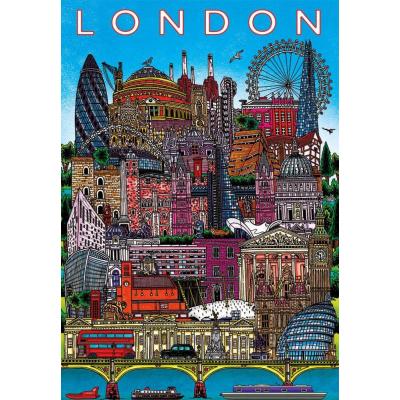 Billede af Byens puls: London, 500 brikker